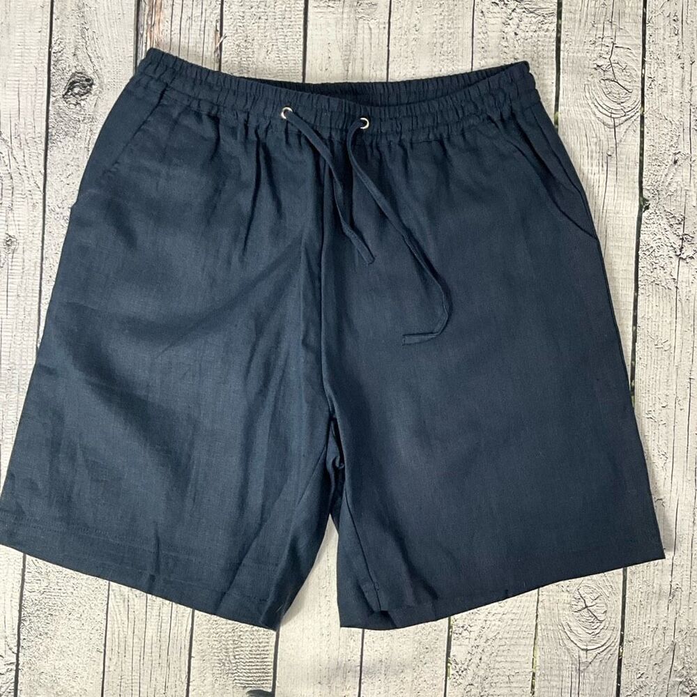 BEACH COMBERS 100% Linen Shorts